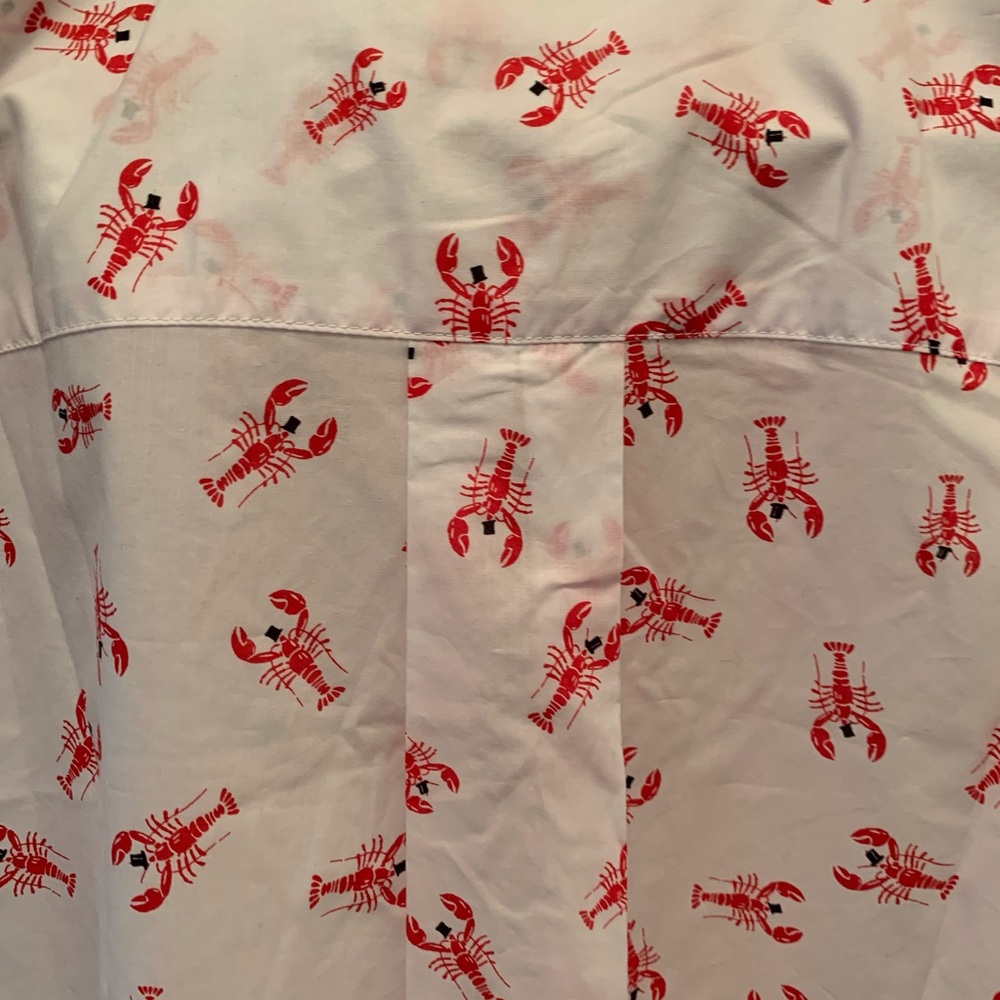 The Cat’s Pajamas Mister Lobster Luxe Pima Sleeveless Nightshirt Size L NEW - Picture 7 of 16